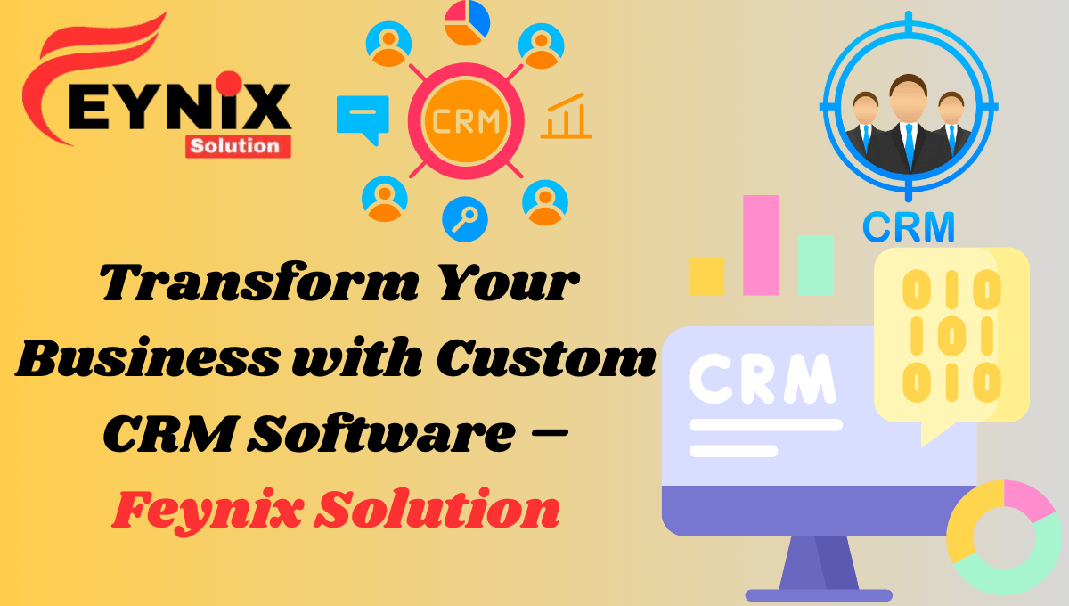 Custom CRM software