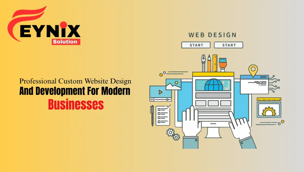 Custom Website Design and Development Services for Businesses