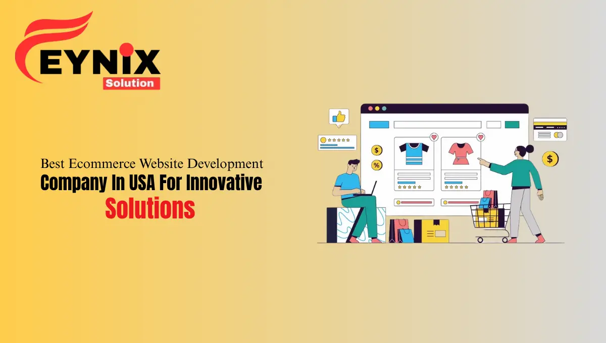 Designers and developers collaborating at a top Ecommerce Website Development Company in the USA.