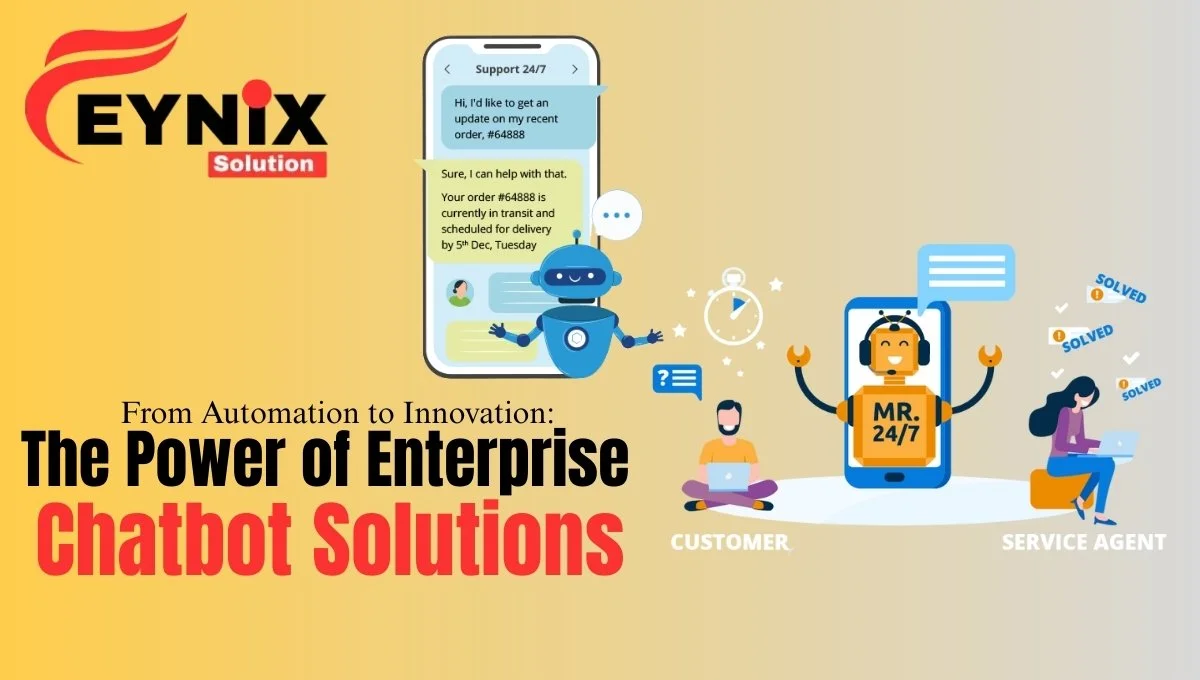 Enterprise chatbot solutions enabling businesses to automate customer support and enhance user engagement efficiently.
