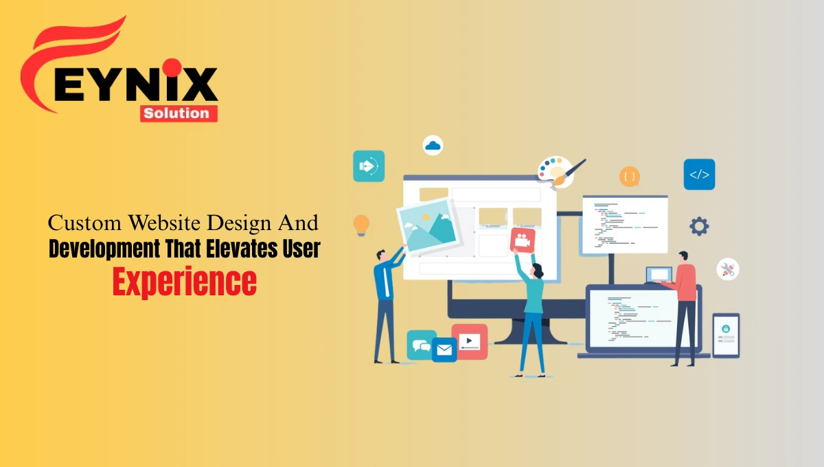 custom website design and development