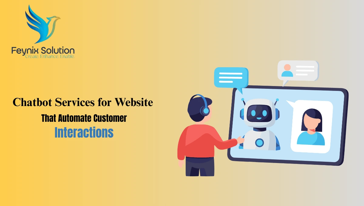Chatbot services for website