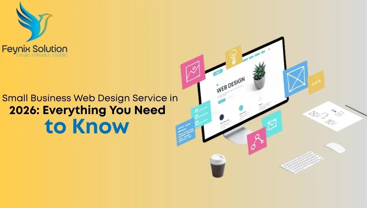 Small business web design service creating responsive and modern websites