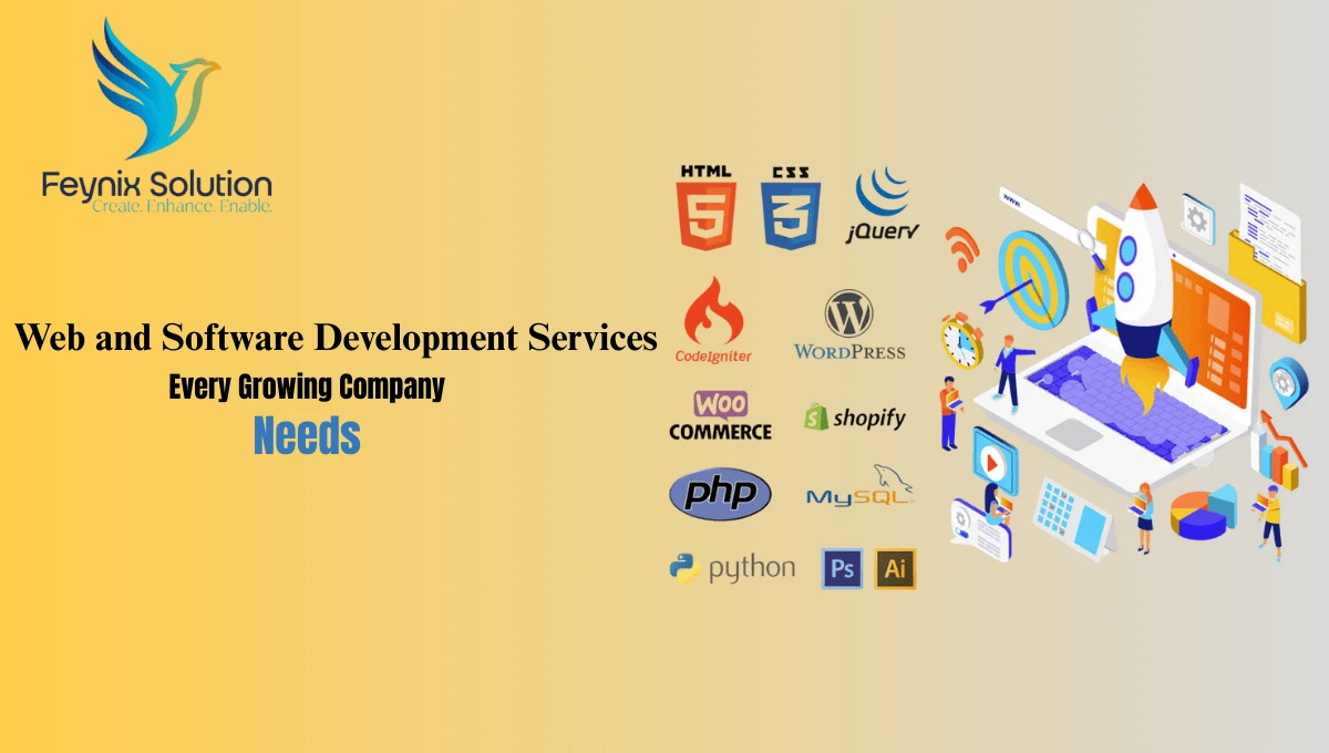 Web and software development services